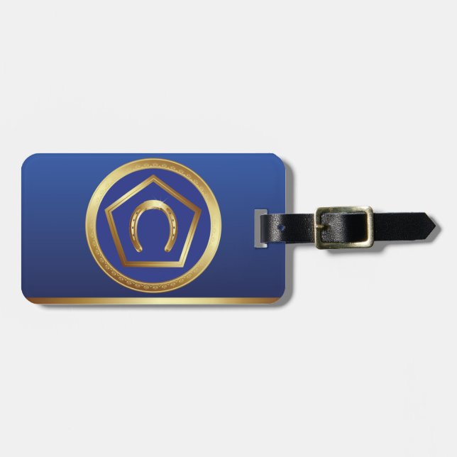 Luggage Tag: Germanna Foundation Tag (Front Horizontal)