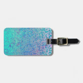 Luggage Tag Glitter Star Dust (Front Horizontal)
