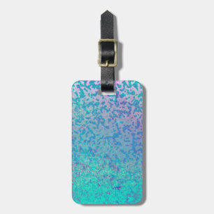 Luggage Tag Glitter Star Dust