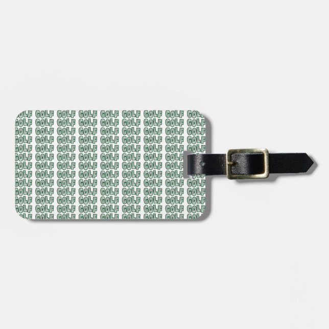 Luggage Tag/Golf Luggage Tag (Front Horizontal)