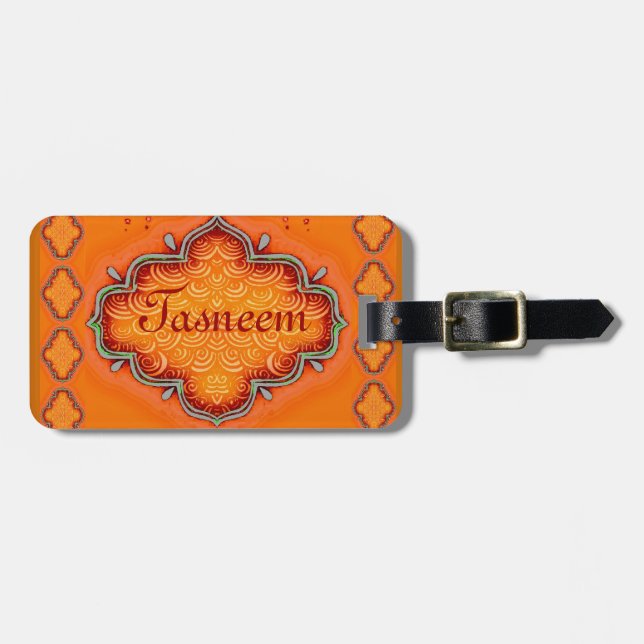 Luggage Tag*Henna Tag (Front Horizontal)