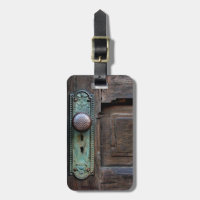 Luggage Tag - "Old Door Knob" by Joanne Coyle
