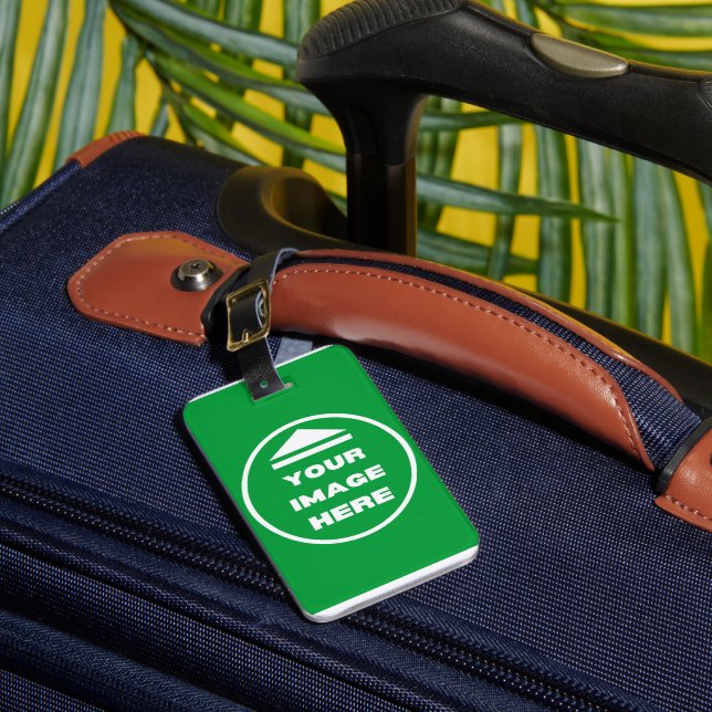 Luggage Tag - Personalised - Add Image / Text  (Front Insitu 1)