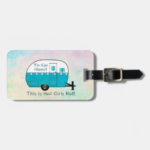 LUGGAGE TAG Retro Camper