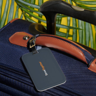 Luggage Tag - Single-sided w/ Card Slot