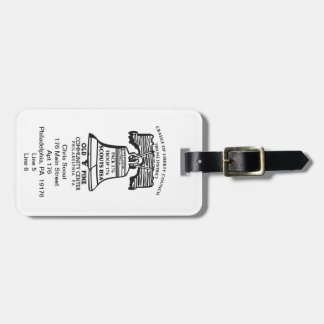 Luggage Tag - Style B (Personalised)