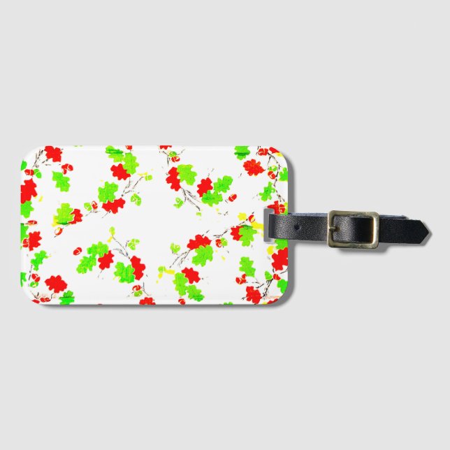 Luggage Tag  travel and holidays (Front Horizontal)
