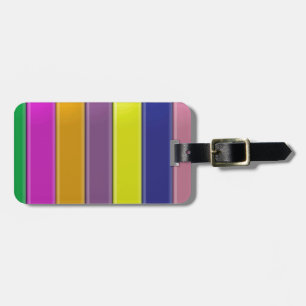 Luggage Tag w/ leather strap