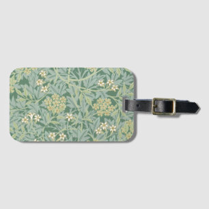 LUGGAGE TAG : WILLIAM MORRIS : JASMINE