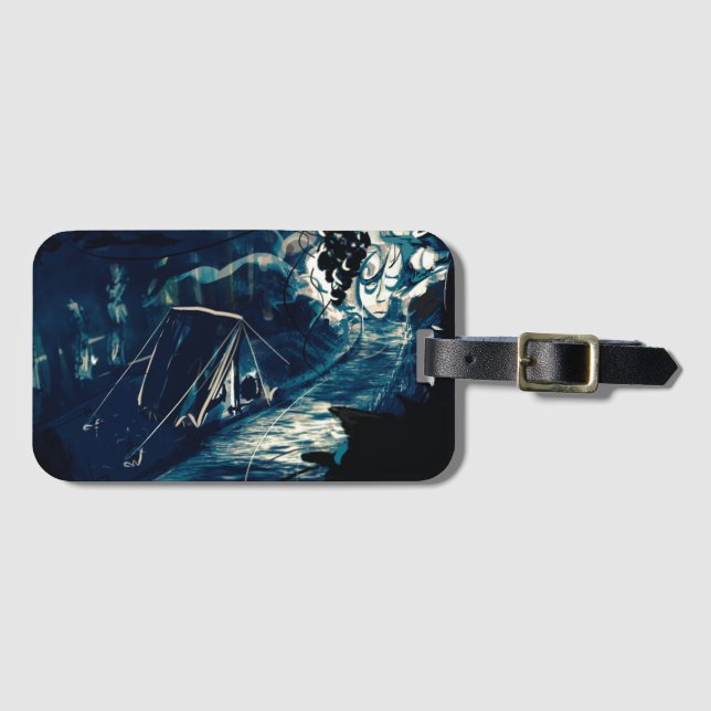 Luggage Tag - Wish River by micgurro (Front Horizontal)