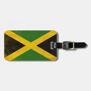 Luggage Tag with Dirty Flag from Jamaica