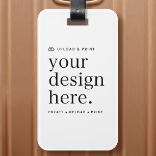 Luggage Tag Your Design Upload