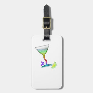 LUGGAGE TAGS - BUTTERFLY MARTINI