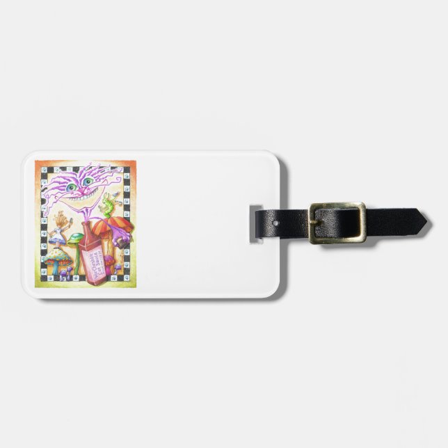 LUGGAGE TAGS - The WorCHESHIRE CAT (Front Horizontal)