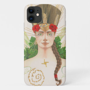 Lughnasadh Goddess Portrait Case-Mate iPhone Case