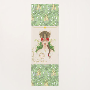 Lughnasadh Goddess Tailtiu Yoga Mat