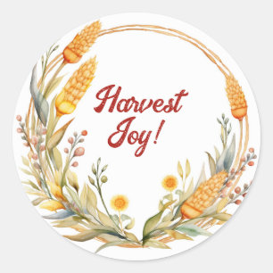  Lughnasadh Party Collection - Vintage Nordica Classic Round Sticker