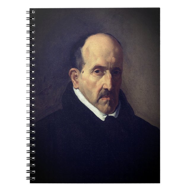 Luis de Góngora (portrait) Notebook (Front)
