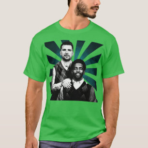 Luka and Kyrie Step Brothers Retro Pixel 70s TShir T-Shirt