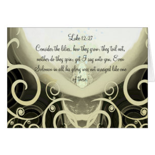Luke 12:27-Consider the lilies-God Will Comfort