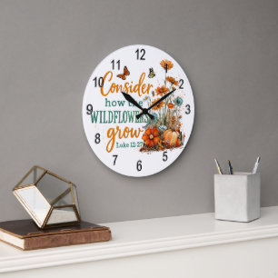 Luke 12:27  large clock