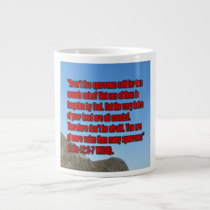 Luke 12:6-7 WEBU Mug