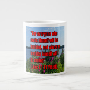 Luke 14:11 WEBU Mug
