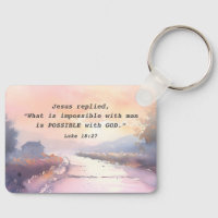 Luke 18:27 Possible with God, Jesus Bible Verse