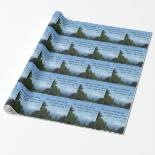 Luke 2:11 For unto you is born this day... Wrapping Paper