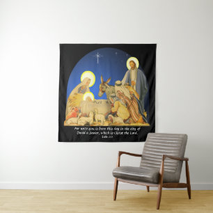 Luke 2:11   tapestry