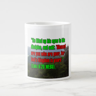 Luke 6:20 WEBU Mug