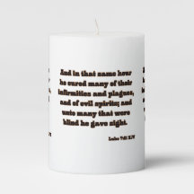 Luke 7:21 KJV Bible Scripture