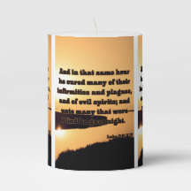 Luke 7:21 KJV Bible Scripture Pic