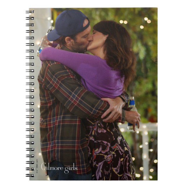 Luke and Lorelai in Love Notebook (Front)