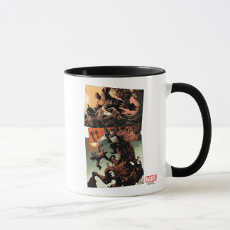 Luke Cage Fighting Aliens Mug