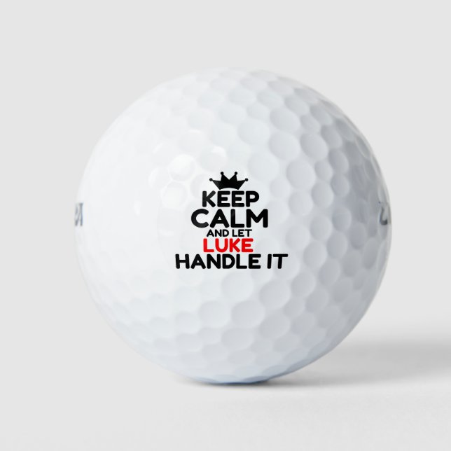 LUKE GOLF BALLS (Front)