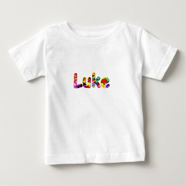 Luke Personalised Design of t-shirt (Front)