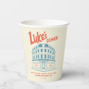 Luke’s Diner Stars Hollow Design Paper Cups