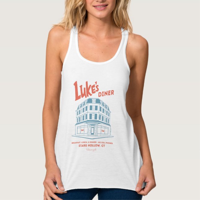 Luke’s Diner Stars Hollow Design Singlet (Front)