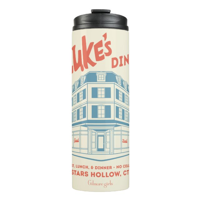 Luke’s Diner Stars Hollow Design Thermal Tumbler (Front)