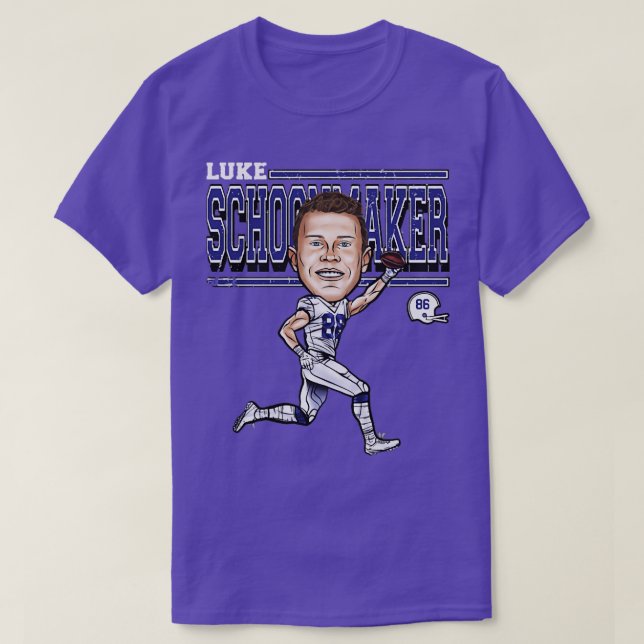 Luke Schoonmaker Dallas toon TShirt (Design Front)
