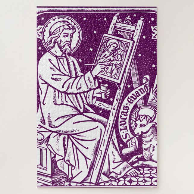 Luke the Evangelist Jigsaw Puzzle (Vertical)