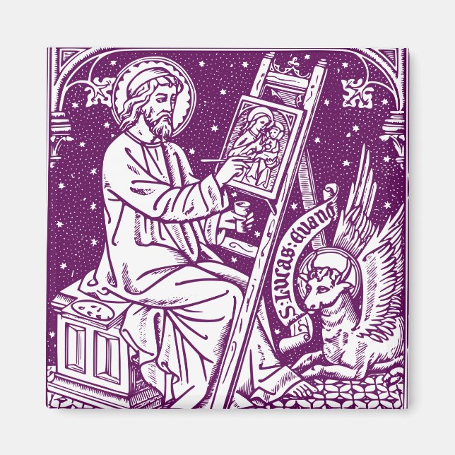 Luke the Evangelist Magnet (Front)