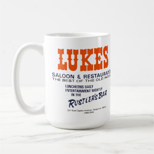 Lukes Saloon and Restaurant, Westmont, IL Coffee Mug