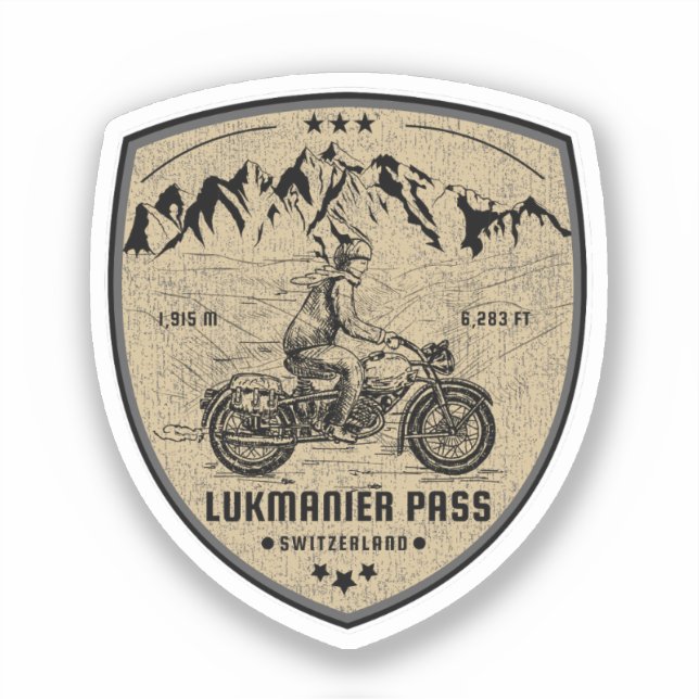 Lukmanier Pass swiss–alps motorcycle tour c (Front)