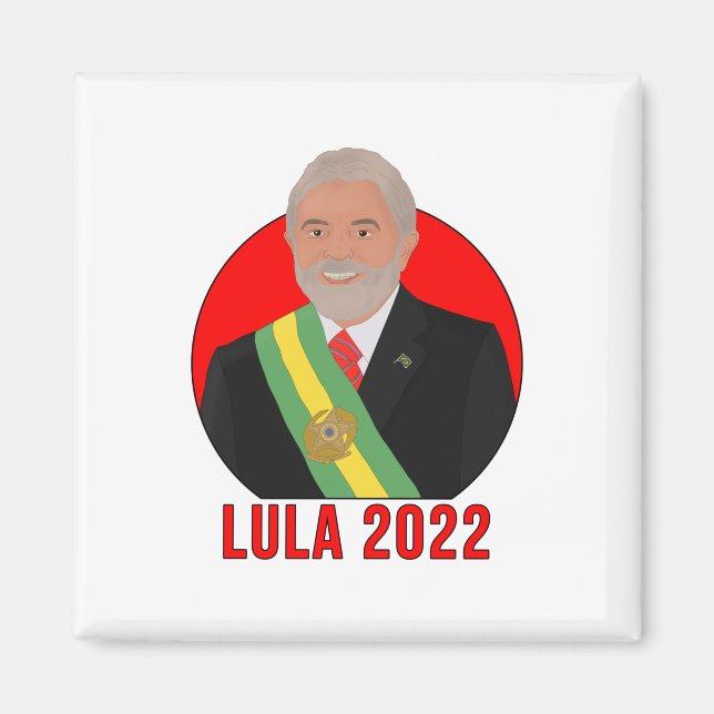 Lula 2022 magnet (Front)