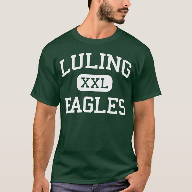 Luling - Eagles - High School - Luling Texas T-Shirt (Front)