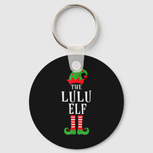Lulu Elf Family Matching Group Christmas Gift Funn Key Ring