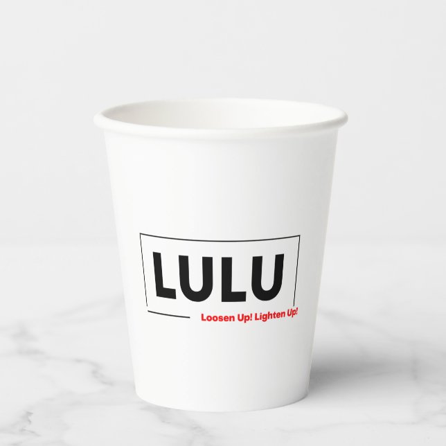 LULU PAPER CUPS (Front)