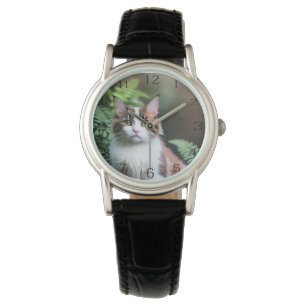 Lulu The Ragdoll Cat, Ladies Leather Watch